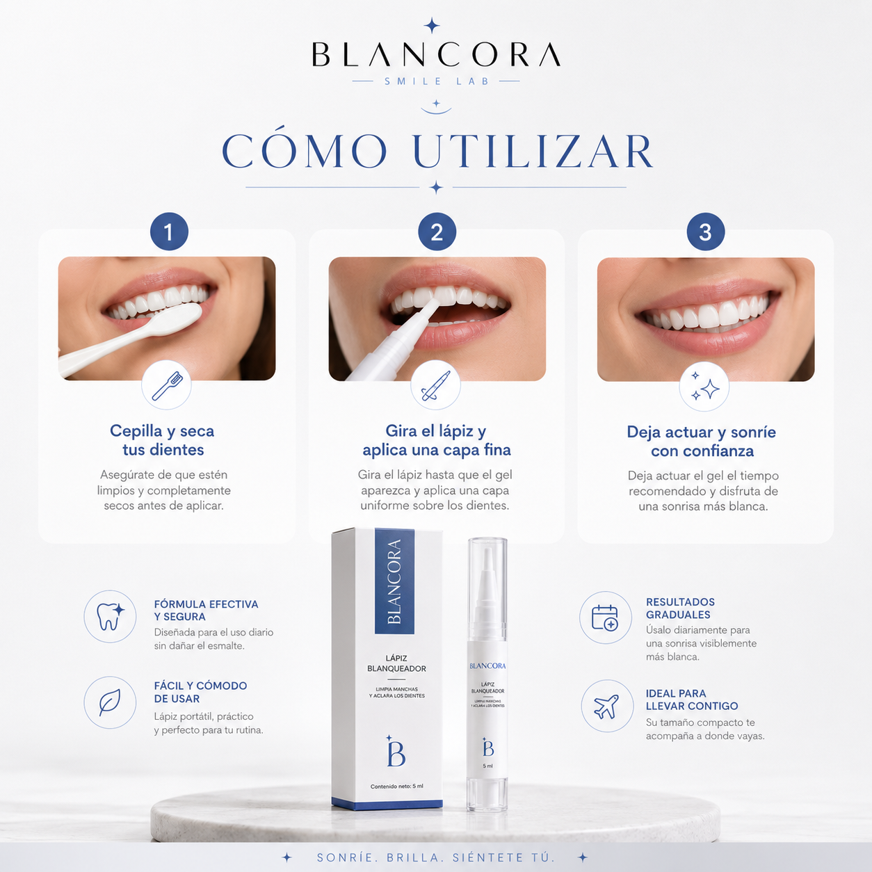 Blanqueador Dental - Blancora™