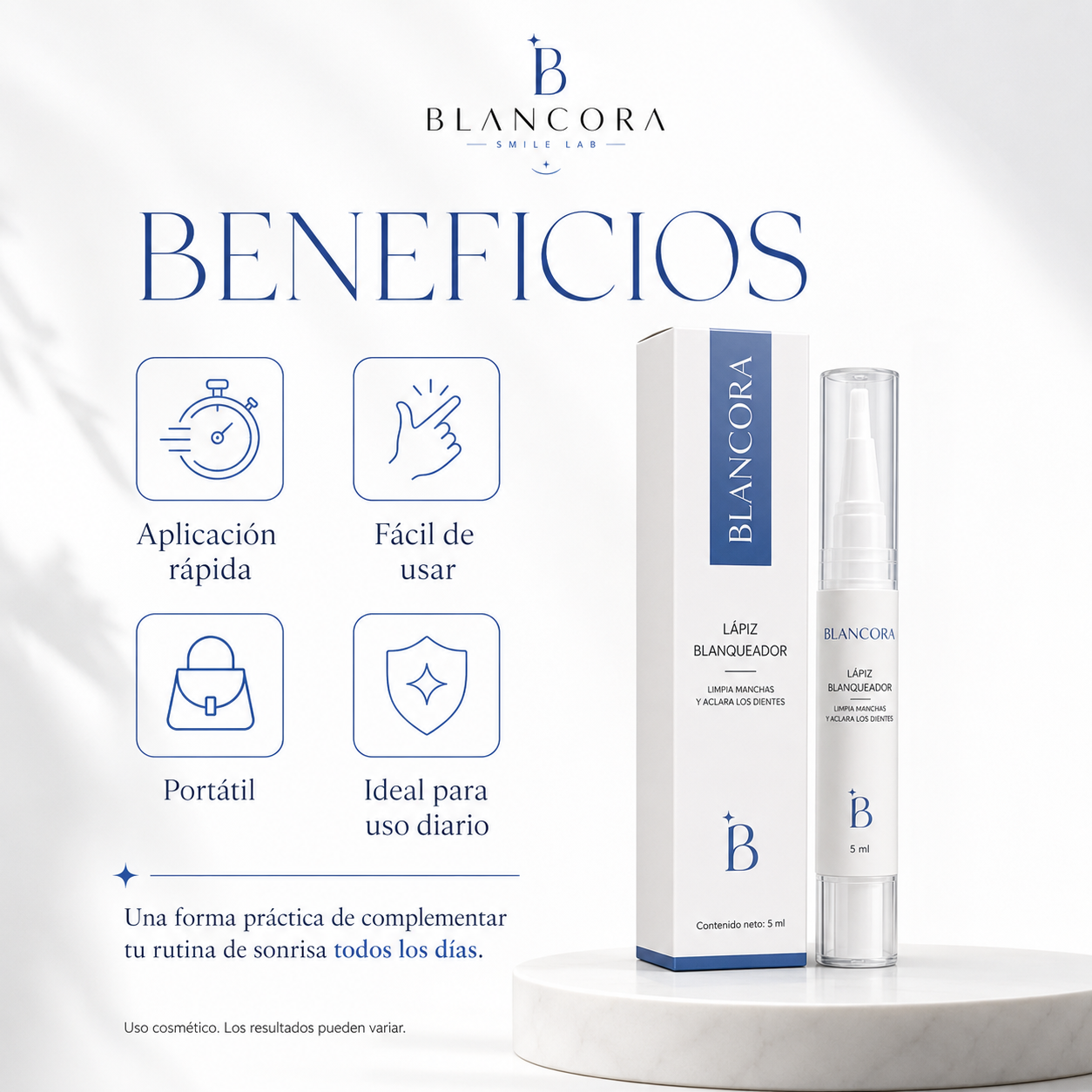 Blanqueador Dental - Blancora™
